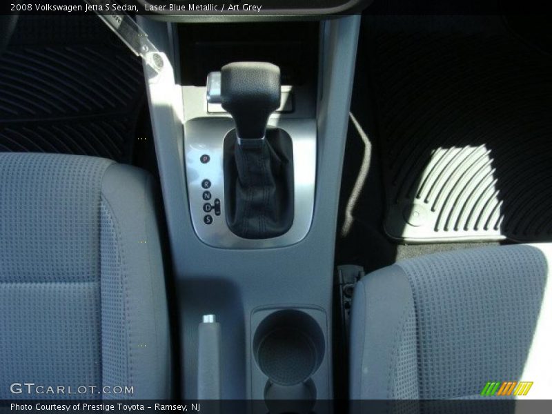 Laser Blue Metallic / Art Grey 2008 Volkswagen Jetta S Sedan