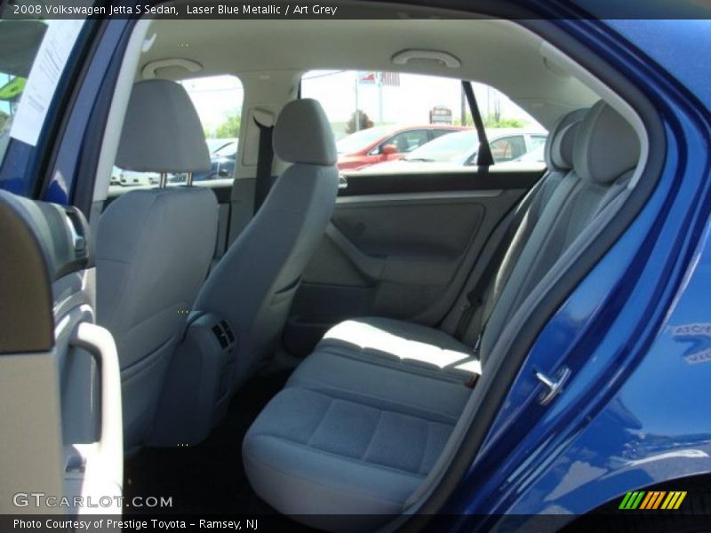 Laser Blue Metallic / Art Grey 2008 Volkswagen Jetta S Sedan