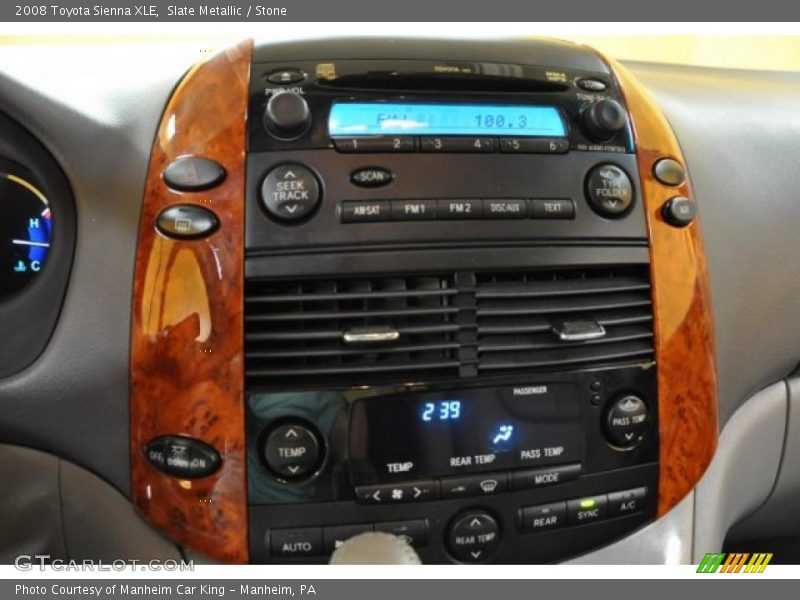 Slate Metallic / Stone 2008 Toyota Sienna XLE