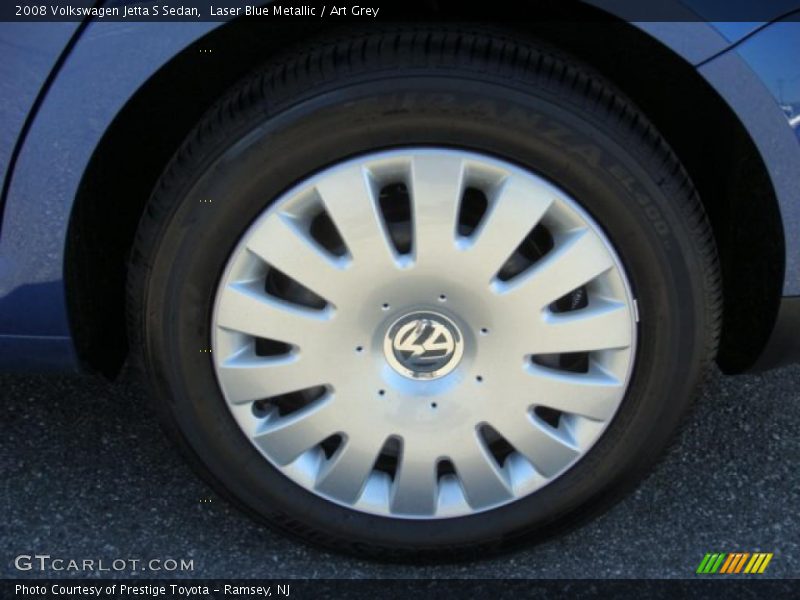 Laser Blue Metallic / Art Grey 2008 Volkswagen Jetta S Sedan