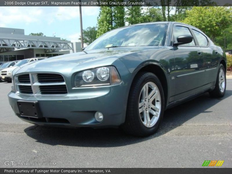 Magnesium Pearlcoat / Dark Slate Gray/Light Graystone 2006 Dodge Charger SXT