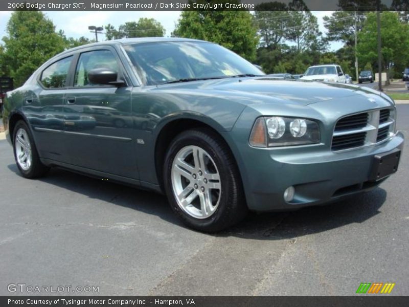 Magnesium Pearlcoat / Dark Slate Gray/Light Graystone 2006 Dodge Charger SXT