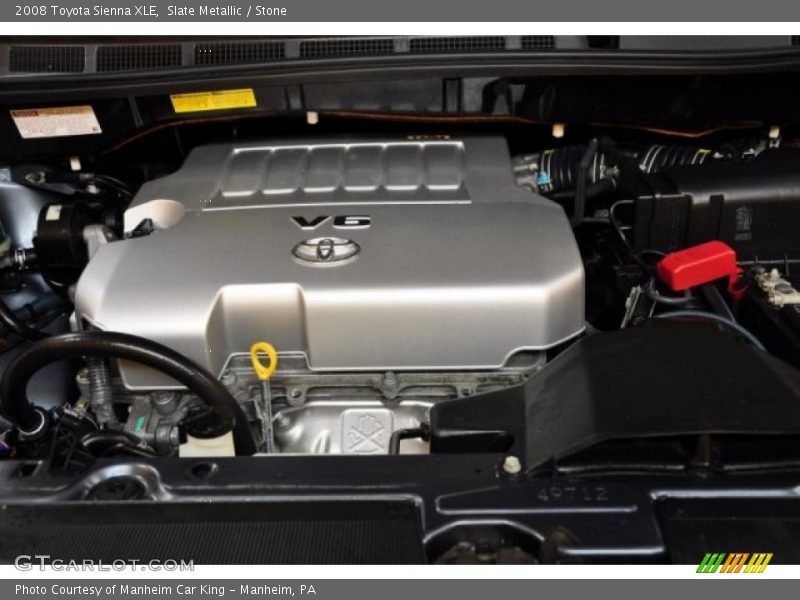 Slate Metallic / Stone 2008 Toyota Sienna XLE