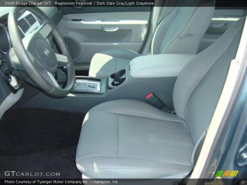 Magnesium Pearlcoat / Dark Slate Gray/Light Graystone 2006 Dodge Charger SXT