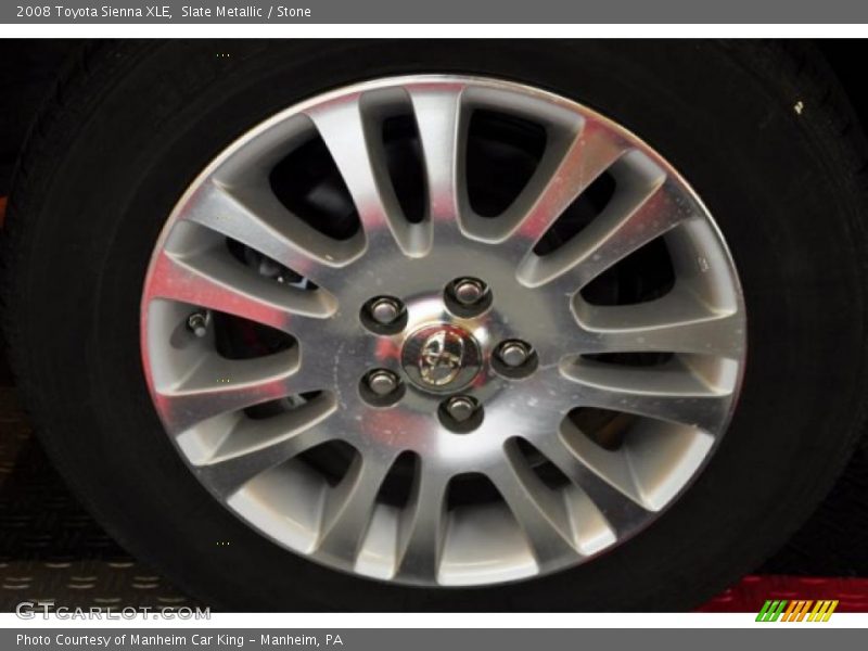 Slate Metallic / Stone 2008 Toyota Sienna XLE