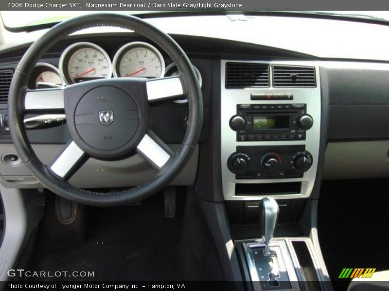 Magnesium Pearlcoat / Dark Slate Gray/Light Graystone 2006 Dodge Charger SXT