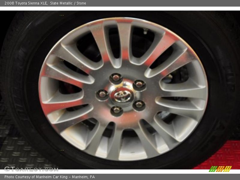 Slate Metallic / Stone 2008 Toyota Sienna XLE