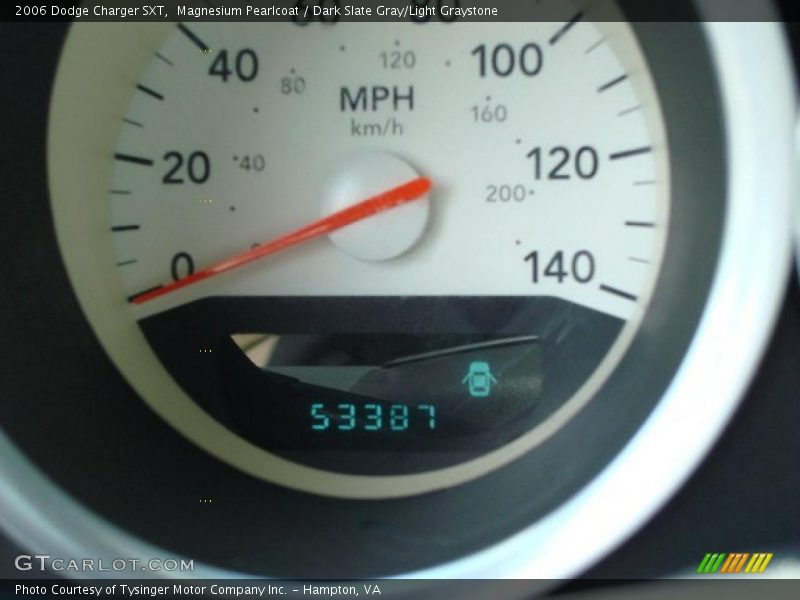 Magnesium Pearlcoat / Dark Slate Gray/Light Graystone 2006 Dodge Charger SXT