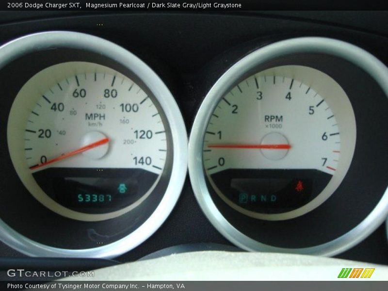 Magnesium Pearlcoat / Dark Slate Gray/Light Graystone 2006 Dodge Charger SXT