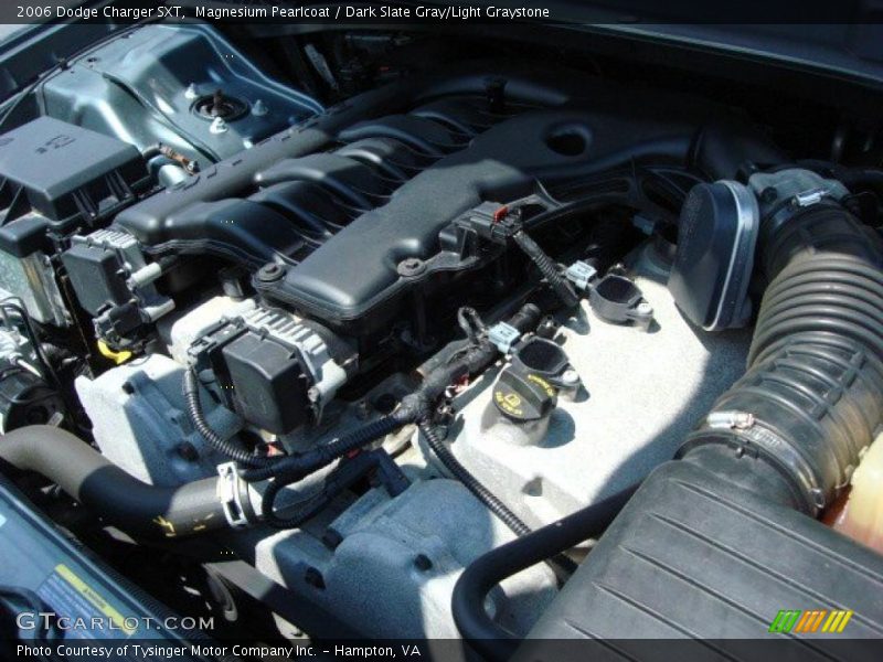 Magnesium Pearlcoat / Dark Slate Gray/Light Graystone 2006 Dodge Charger SXT