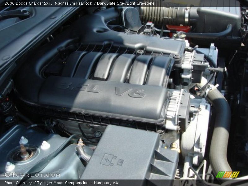 Magnesium Pearlcoat / Dark Slate Gray/Light Graystone 2006 Dodge Charger SXT