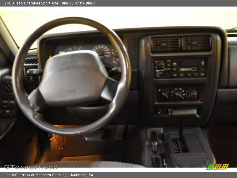 Black / Agate Black 2000 Jeep Cherokee Sport 4x4