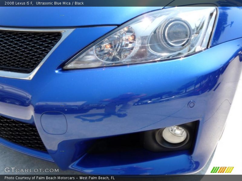 Ultrasonic Blue Mica / Black 2008 Lexus IS F