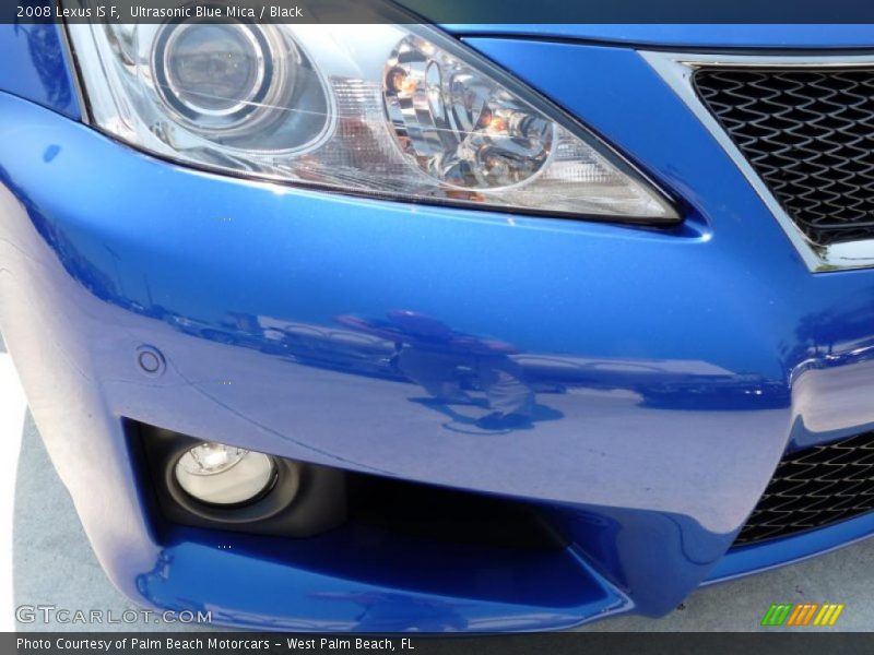Ultrasonic Blue Mica / Black 2008 Lexus IS F