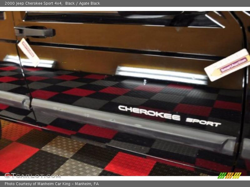 Black / Agate Black 2000 Jeep Cherokee Sport 4x4