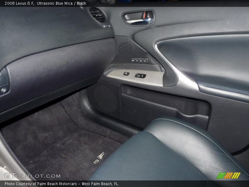 Ultrasonic Blue Mica / Black 2008 Lexus IS F