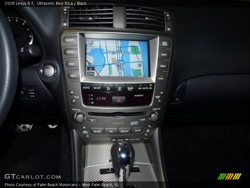 Navigation of 2008 IS F
