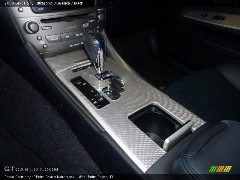 Ultrasonic Blue Mica / Black 2008 Lexus IS F