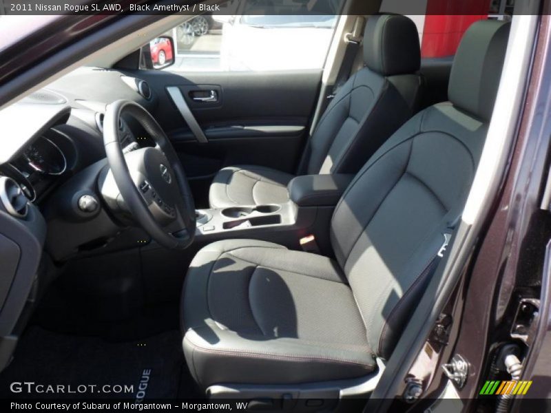  2011 Rogue SL AWD Black Interior