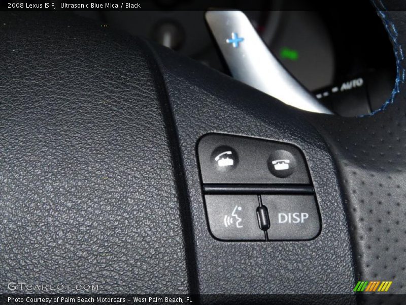 Ultrasonic Blue Mica / Black 2008 Lexus IS F