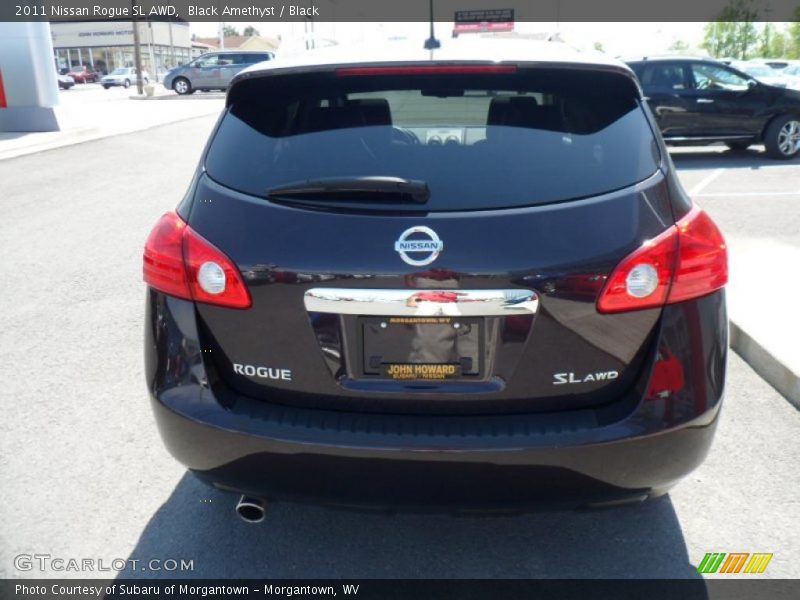  2011 Rogue SL AWD Black Amethyst