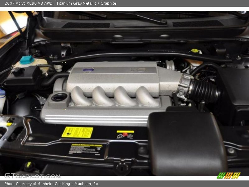 Titanium Gray Metallic / Graphite 2007 Volvo XC90 V8 AWD