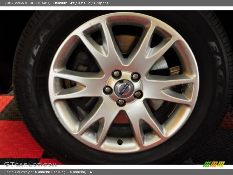 Titanium Gray Metallic / Graphite 2007 Volvo XC90 V8 AWD