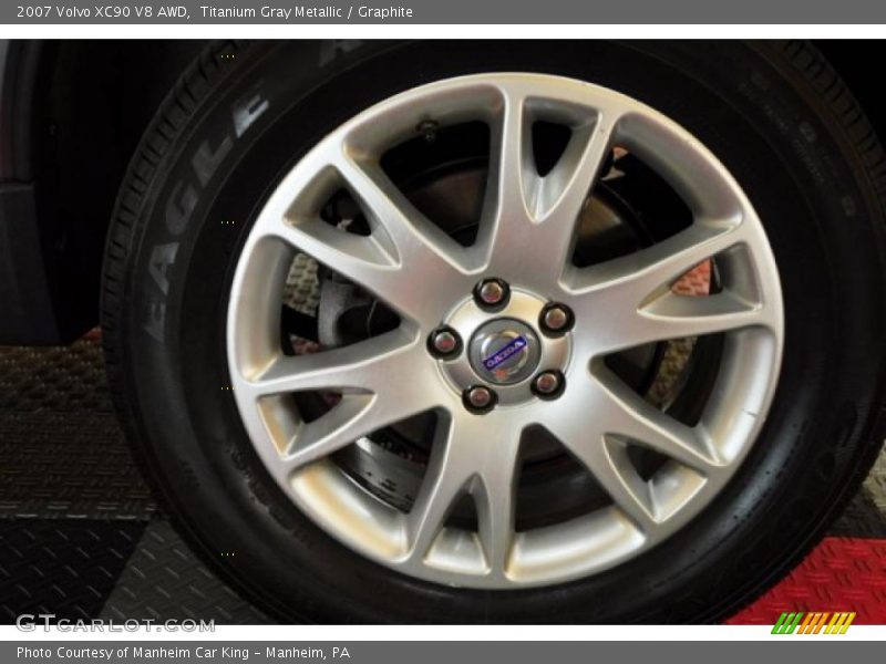 Titanium Gray Metallic / Graphite 2007 Volvo XC90 V8 AWD