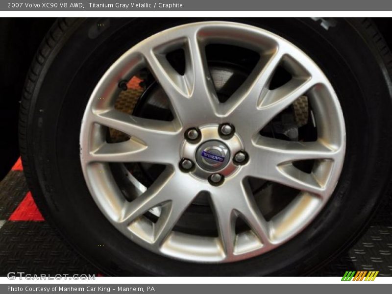 Titanium Gray Metallic / Graphite 2007 Volvo XC90 V8 AWD