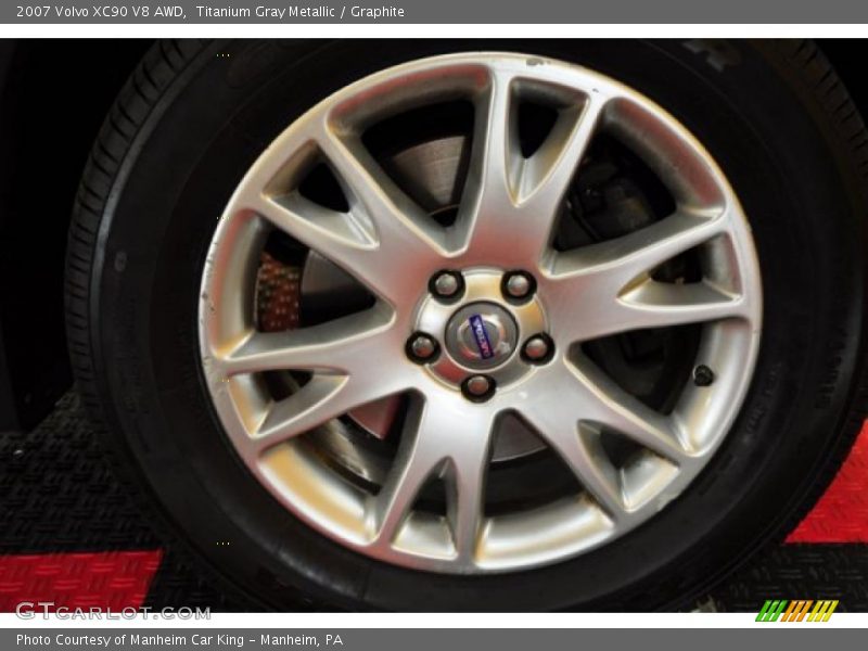 Titanium Gray Metallic / Graphite 2007 Volvo XC90 V8 AWD