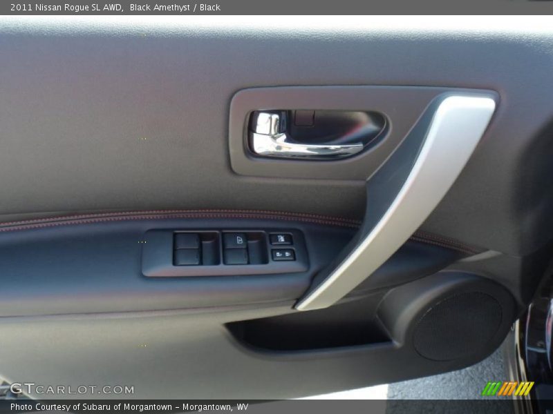 Black Amethyst / Black 2011 Nissan Rogue SL AWD