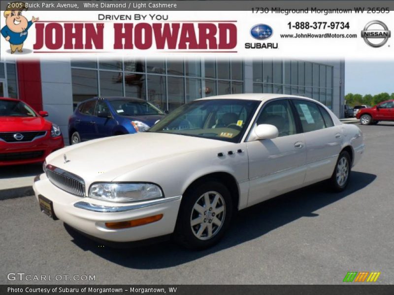 White Diamond / Light Cashmere 2005 Buick Park Avenue