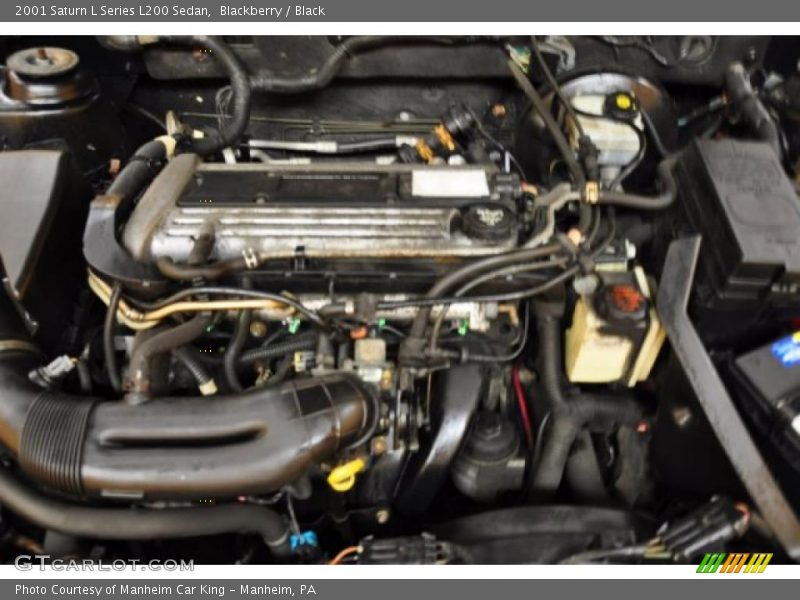 Blackberry / Black 2001 Saturn L Series L200 Sedan