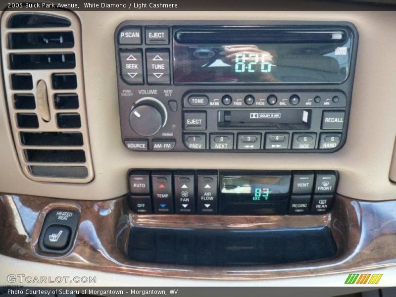 Controls of 2005 Park Avenue 