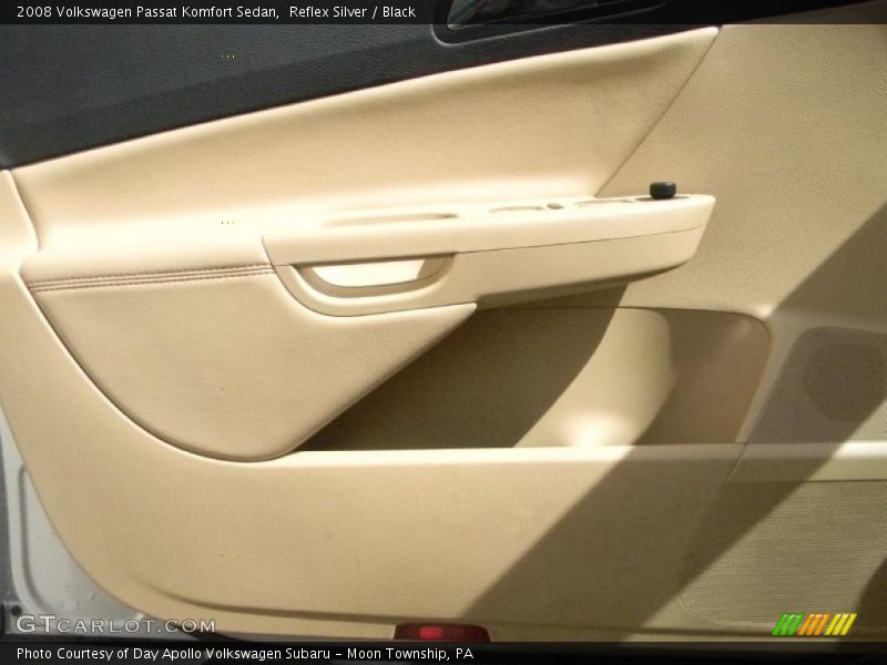 Reflex Silver / Black 2008 Volkswagen Passat Komfort Sedan