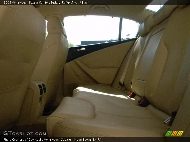 Reflex Silver / Black 2008 Volkswagen Passat Komfort Sedan