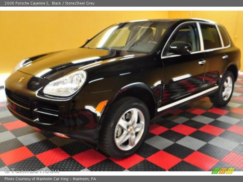 Black / Stone/Steel Grey 2006 Porsche Cayenne S
