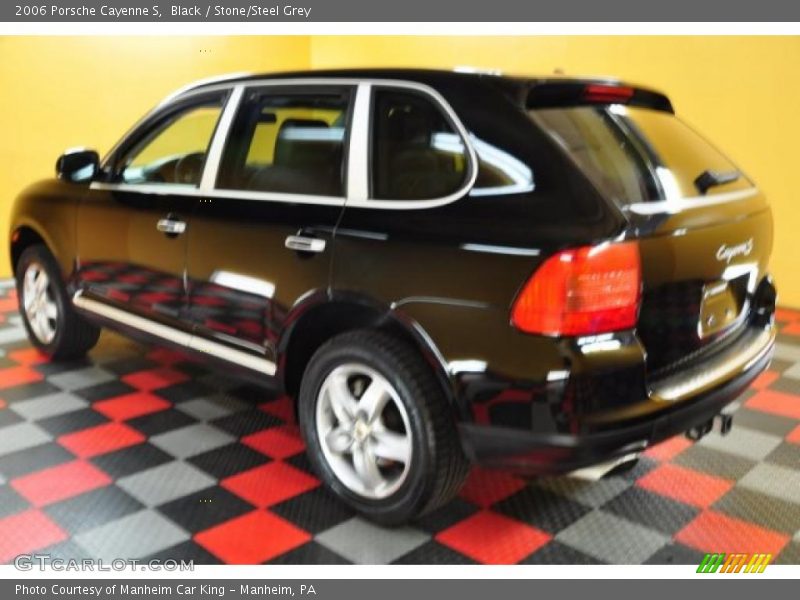 Black / Stone/Steel Grey 2006 Porsche Cayenne S