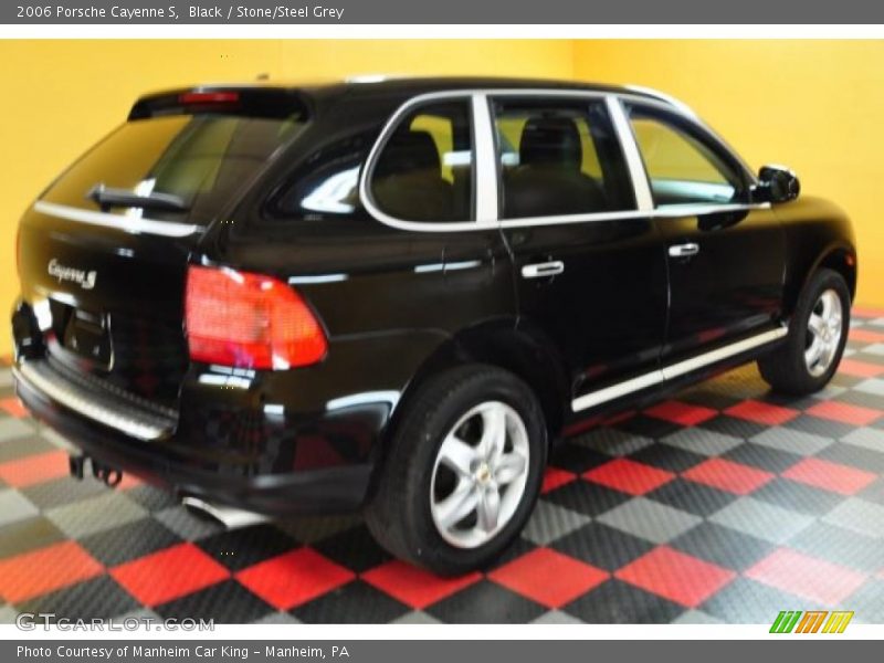 Black / Stone/Steel Grey 2006 Porsche Cayenne S
