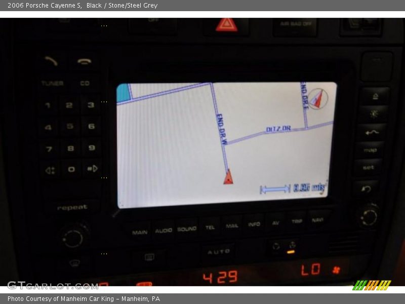 Navigation of 2006 Cayenne S