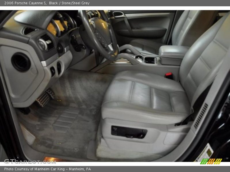  2006 Cayenne S Stone/Steel Grey Interior