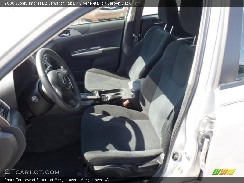 Spark Silver Metallic / Carbon Black 2008 Subaru Impreza 2.5i Wagon