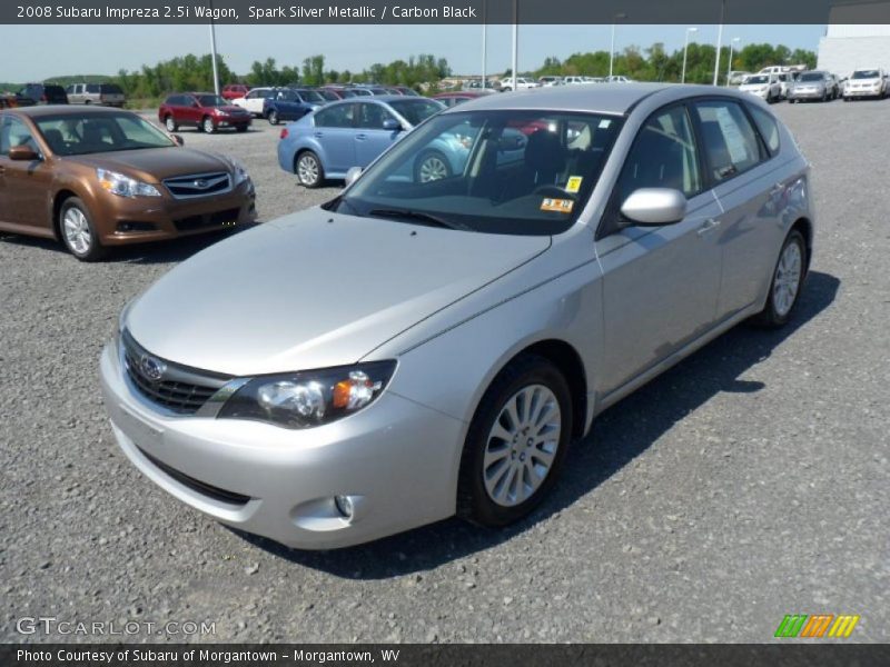 Spark Silver Metallic / Carbon Black 2008 Subaru Impreza 2.5i Wagon