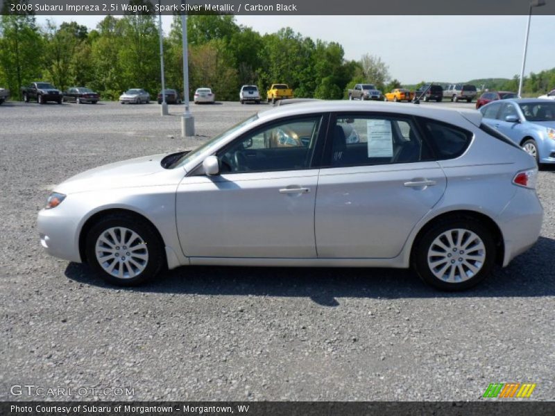 Spark Silver Metallic / Carbon Black 2008 Subaru Impreza 2.5i Wagon