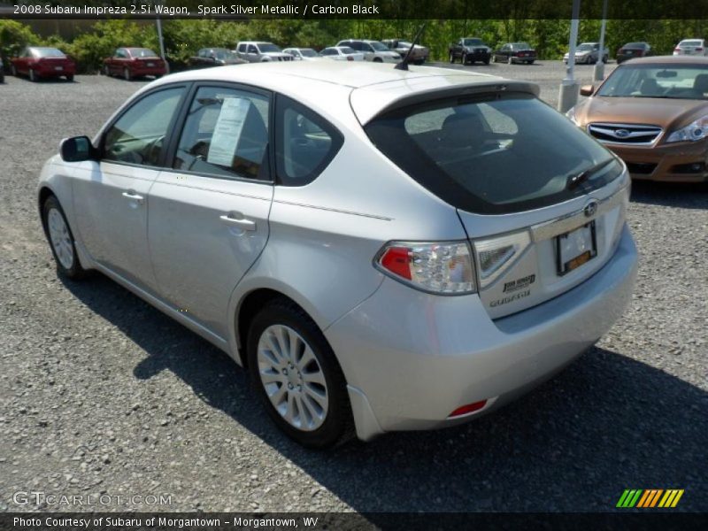 Spark Silver Metallic / Carbon Black 2008 Subaru Impreza 2.5i Wagon