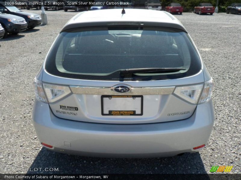 Spark Silver Metallic / Carbon Black 2008 Subaru Impreza 2.5i Wagon