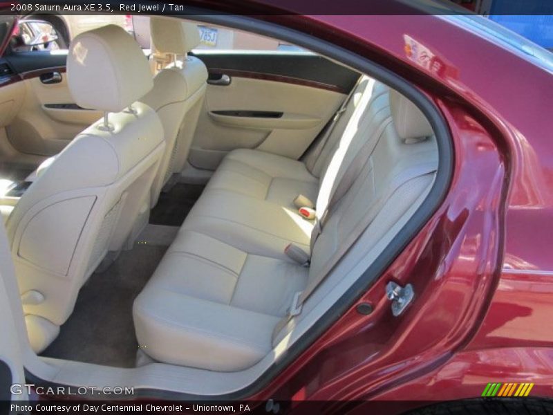 Red Jewel / Tan 2008 Saturn Aura XE 3.5