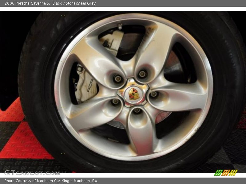Black / Stone/Steel Grey 2006 Porsche Cayenne S