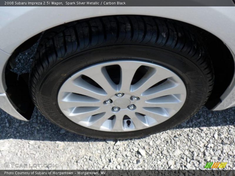 Spark Silver Metallic / Carbon Black 2008 Subaru Impreza 2.5i Wagon