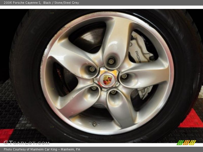 Black / Stone/Steel Grey 2006 Porsche Cayenne S